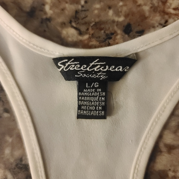 Silky Racerback Muscle Tank Top - Picture 3 of 3